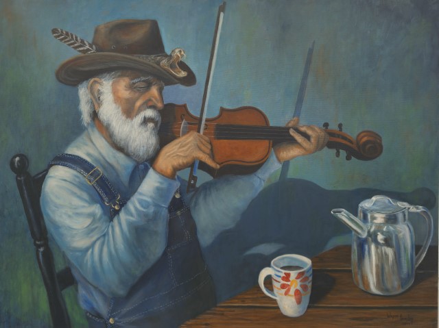 Image of Bluegrass Fiddler by Wayne Hensley from Williamsburg